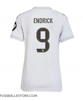 Günstige Real Madrid Endrick #9 Heimtrikot Damen 2025-26 Kurzarm